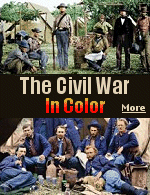 The Civil War was the first war to be captured on film, and with recent technology it can be colorized.